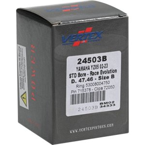 Yamaha YZ 85 Piston Kit - Vertex Pistons - Cast Race Evolution - `02-`24